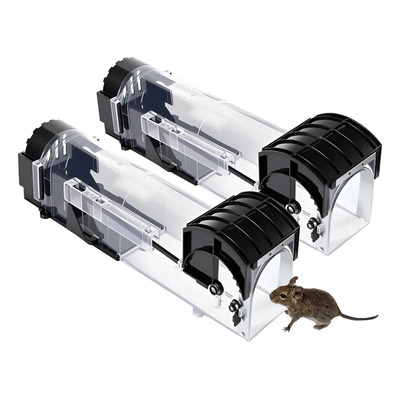 Trampas Para Ratas Ratones Efectivas Automática 2pcs | MercadoLibre