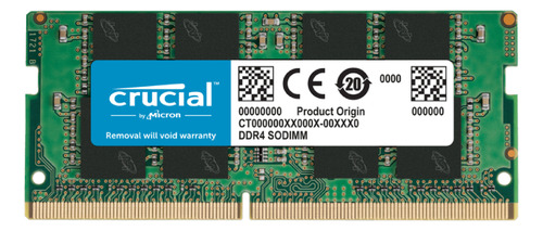 Memória Crucial 8gb Pc4 2400mhz Ecc Udimm