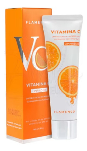 Limpiador Facial Antiarrugas Vitamina C Iluminador 
