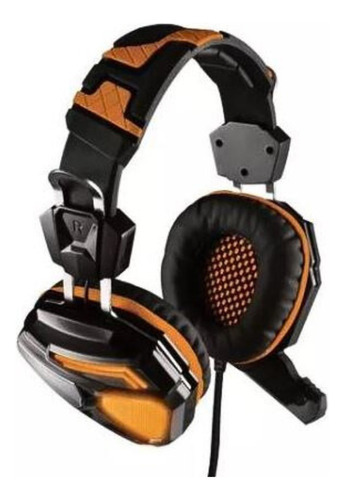 Auriculares Gamer Level Up Copperhead Con Luz Led