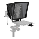 Transmisión De Voz Con Teleprompter Electrónico Y Video Con