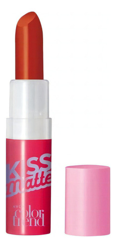 Batom Kiss Matte Avon Color Trend Fps15 Cor Spray Pimenta