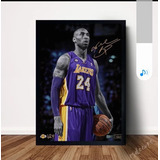 Quadro Emoldurado Poster Kobe Classico As Do Basquete A3