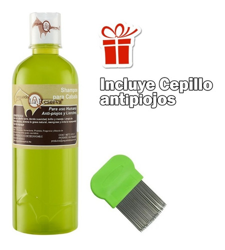 Shampoo Antipiojos Y Liendres Yeguada La Reserva Original