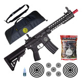 Rifle Airsoft M4 Ar15 Neptune10 6mm Rossi Gatilho Eletrônico