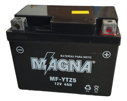 Batería Moto Yamaha Bws 100 Magna Mf Ytz5 (incluye Envío)