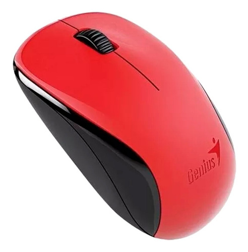 Mouse Genius Inalambrico Nx 7000 Wireless Rojo Ambidiestro