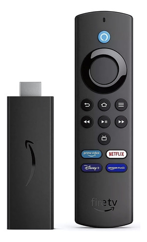 Fire Tv Stick Lite Amazon Controle Remoto Por Voz + Alexa 