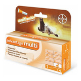 2bayer Advantage Multi Gato Desaparacitante Pulgicida 4-8kg 