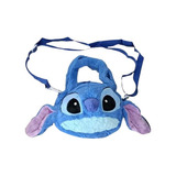 Cartera Stitch De Peluche Morral Bolso Importado Bandolera 