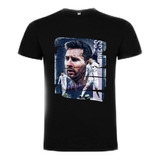 Polera Messi Paris Saint Germain Argentina 100%algodon 