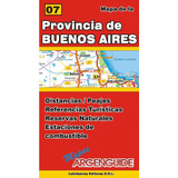 Mapa De Provincia De Buenos Aires Rutas Y Caminos Argenguide