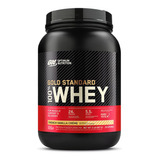 Suplemento En Polvo Optimum Nutrition  Proteína Gold Standard 100% Whey Proteína Sabor French Vanilla Crème En Pote De 907g