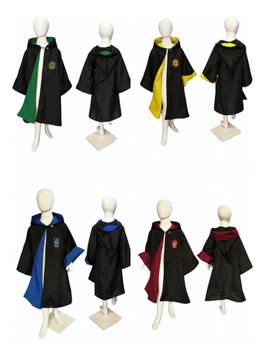 Disfraz Capa Harry Potter Niño Halloween 1-12