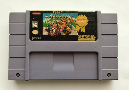 Super Mario Kart Super Nintendo Snes Original Usado Funciona