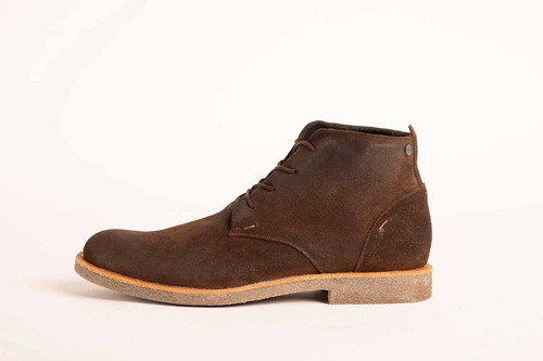 Bota Panther Casual Gamuza Marrón Hombre