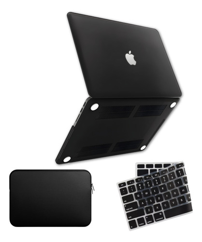 Kit Capa Macbook Pro 15  A1398 +neoprene +película Teclado