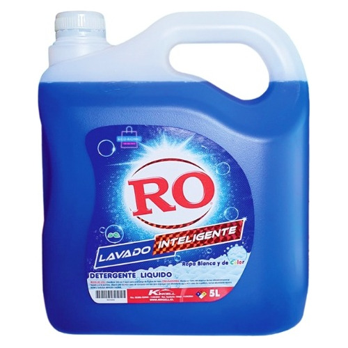 Detergente Ropa Ro 5 Litros Lavando Inteligente