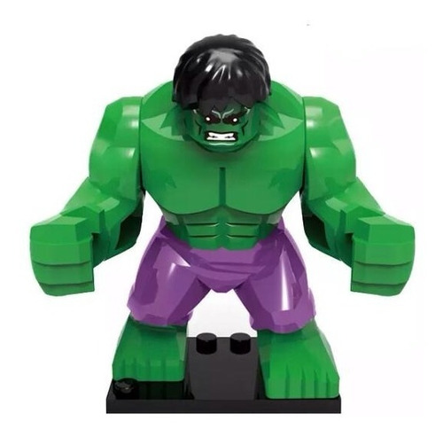 Boneco Hulk Heróis Vingadores Compatível C/ A Marca Legais