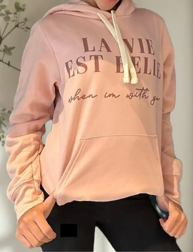 Sudadera Hoodie Estampada Mujer