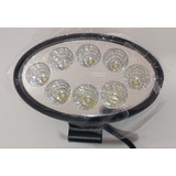 Faro Ovalado Universal 12v/24v 8 Leds 24w