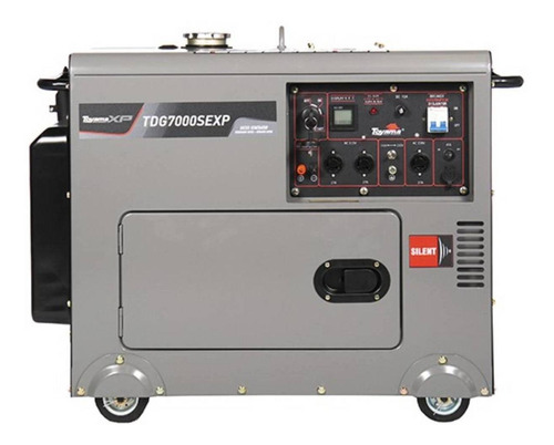 Generador Diesel De Cabina Bivolta Toyama Tdg7000sexp De 6kva