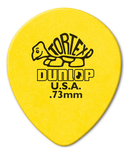 Uñetas Jim Dunlop Tortex Tear Drop 413r 0.73 Bolsa X72u