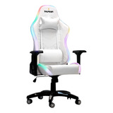 Silla Gamer Empoli Thunder Rgb + Control Pc Gaming - White