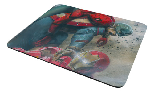 Mouse Pad Ert Avengers #13 Spider Man Capitan America