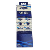 Lâmina De Barbear P/ Barbeiro Gillette Platinum Aço Inox 30 