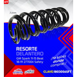 Resorte Delantero Juego 2p Chevrolet Spark 11-15 Beat 18-19 