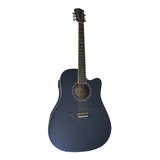 Guitarra Electroacustica Washburn Ad5ce Cuerdas De Acero