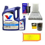 Kit Aceite Valvoline 10w40 Y 4 Filtros Kangoo H4m 2018 -