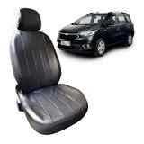 Funda Cubre Asiento Cuero Acolchada Chevrolet Spin 2021/-