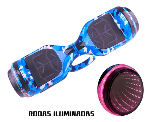 Skate Elétrico Hoverboard Lurs Hbt65s Azul 6.5 