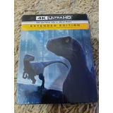 Blu Ray Ultra Hd 4k Steelbook Jurassic World Dominion Novo