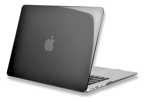 Capa Case Macbook Air 13  Apple (2010-2018) Black Cristal