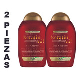 Shampoo Ogx,keratin Oil Extra Fortalecedor,argán,ceramida,2