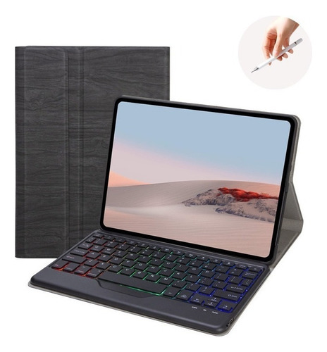 Funda Con Teclado Rgb For Surface Go 1/2/3 -fm101