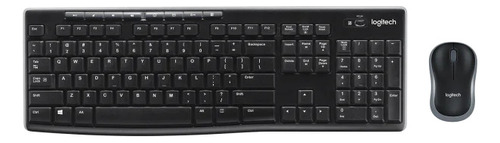 Kit De Teclado Y Mouse Logitech Mk270 Español Latinoamérica