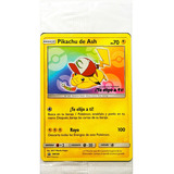 Pikachu De Ash Sm108 Tarjeta Nueva - Promo Pokemon Tcg