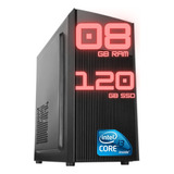 Pc Computador Cpu Intel Core I3 + Ssd 120gb 8gb Memória Nfe