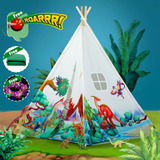 Tienda Tipi De Dinosaurios Sumbababy Para Niños Con Tapete V