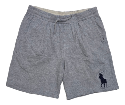 Short Ralph Lauren Adolescente L 14-16 Gris Pony Azul