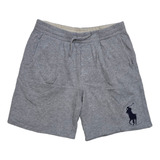 Short Ralph Lauren Adolescente L 14-16 Gris Pony Azul