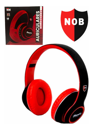 Auriculares Newells Old Boys Inalambricos + Futbol Argentino