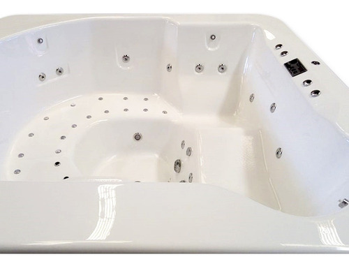 Jacuzzi Max 225x225x90 44 Jets 3hp 3 Almohadas Full Acrílico