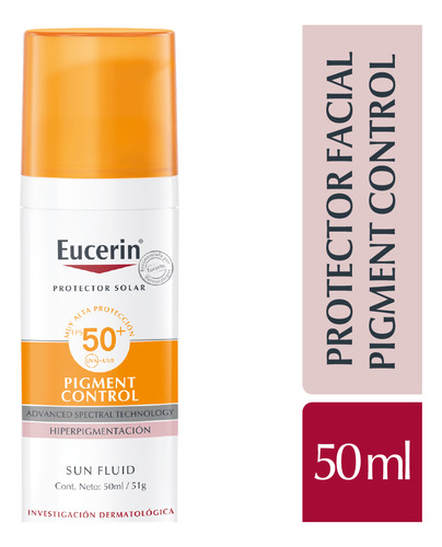 Eucerin Sun Pigment Control Fps 50+ 50 Ml