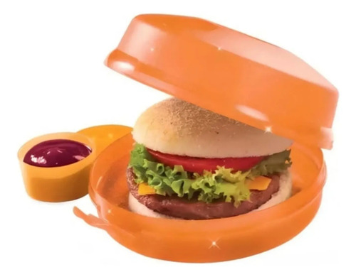 Recipiente Para Hamburguesa Tupperware