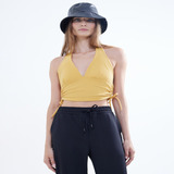 Camiseta Mujer Seven M/s Amarillo Poliéster 28095698-71376